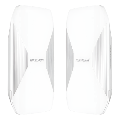 Puente Inalámbrico 5GHz / 867 Mbps / 5 Km de Alcance / Kit 2 Unidades / IP55 / 3 Puertos Gigabit / PoE In-Out / Gestión HPP