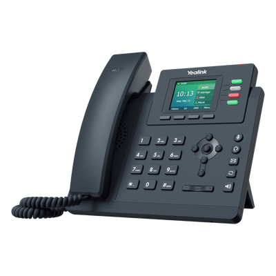 Teléfono IP Empresarial Yealink SIP-T33G con Doble Puerto Gigabit Ethernet y 4 Líneas SIP