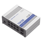 Switch Industrial No-Administrable / 8 Puertos Gigabit PoE+ 30W / 2 Puertos SFP / -40 a 75°C / Aluminio