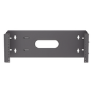 Rack Abierto de Pared con Bisagras / 4 UR / 19 in / Profundidad 159 mm (6.26 in) / Carga 18 kg (40 lb) / Bajo Perfil