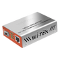 Convertidor de Medios PoE / RJ45 Gigabit 802.3af/at / SFP 1G / Alcance PoE 100 m (328.1 ft) / Fibra 25 km