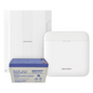(AXPRO) KIT  de alarma AX PRO conversión de zonas cableadas a inalámbricas / Incluye: 1 Hub IP, Wifi y 3G/4G con Batería de respaldo/ 1 Expansor de 16 zonas cableadas / 1 Batería de respaldo 12Vcc
