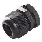Conector Tipo Glándula / Cable 6-12 mm / Rosca 20.2 mm (51/64') / Plástico Negro / Uso Industrial
