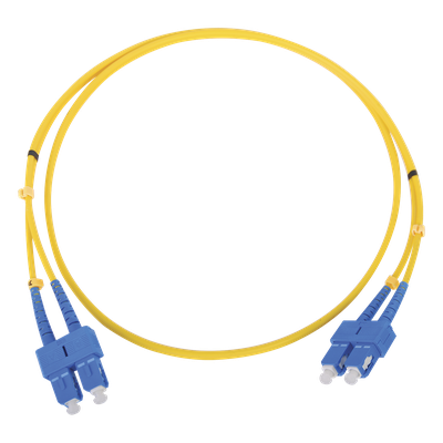 Jumper de Fibra Óptica Monomodo SC/SC Duplex de 5 Metros (16.40 Pies)