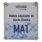Módulo Adaptador para Alerta Sísmica / Fuente 13.5VDC 2A / Respaldo 7 Días / Entrada AC 127/220V / Conector 3.5 mm