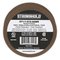 Cinta Eléctrica STRONGHOLD para Aislar, de PVC, Uso General Reparación y Mantenimiento, Grosor de 0.18mm (7 mil), Ancho de 19mm, y 20.12m de Largo, Color Café