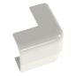 Esquinero exterior, para uso con canaleta LD5, material ABS, Color Blanco Mate