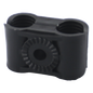 Paquete de 10 Sujetadores Plasticos Para Cable Coaxial de 1/2\"