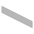 Panel Ciego para Rack 19 in / 2U / Acero Calibre 14 / 483 mm x 88 mm (19.02 in x 3.46 in) / Pintura Electrostática Blanca / Componente Pasivo