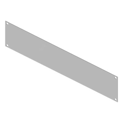 Tapa Ciega para Rack 19 in / 2 Unidades (2U) / Acero Calibre 14 / 483 mm x 88 mm (19.02 in x 3.46 in) / Pintura Electrostática Blanca / Componente Pasivo