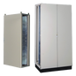 Gabinete de Acero IP55  (1200 x 2000 x 600 mm) con Placa Trasera Interior Metálica y Puerta Doble