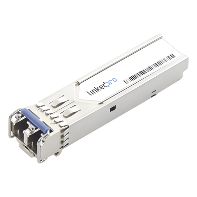 Transceptor Óptico Industrial SFP+ (Mini-Gbic) / Monomodo 1550 nm / 10 Gbps / 10GBASE / Conectores LC/UPC Dúplex / DDM / Hasta 100 km
