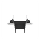 Bajada de cables para charola wire basket / 4 in / Control de radio de curvatura / Negro