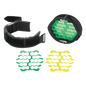 Herramienta Para Peinado y Organización de Cables, Incluye Organizador Verde Para Diámetros de Cables de 4.6 a 6.3 mm (0.18 a 0.25 Pulgadas) y Amarillo Para 5.9 a 7.9 mm (0.23 a 0.31 Pulgadas)