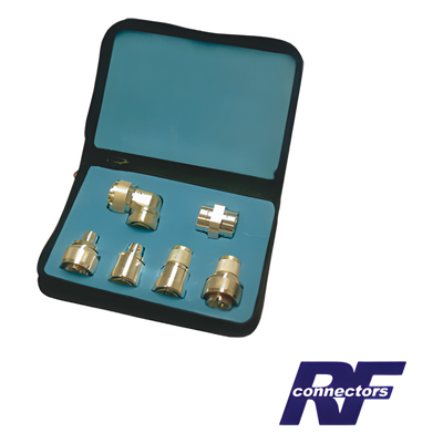 Kit completo de 6 Adaptadores 7-16 DIN.