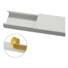 Canaleta para Cableado / 35 x 17 mm / 6 pies (1.83 m) / Sin División / PVC Rígido / Adhesivo Integrado