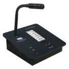 Consola de Avisos Multizona IP / Audio 16 bits 44.1 kHz / Display Tinta Electrónica / Micrófono Electret / 6 Teclas Directas / Grabación de Mensajes