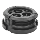Bota pasamuro / 3 orificios / Cable coaxial 7/8 in / IP66 / MIL-STD-810E / 4.00 x 1.25 in