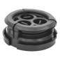 Bota Pasamuro de 4. Incluye 3 Orificios para Cable Coaxial de 7/8