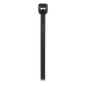 Cincho de Nylon 6.6 de Bloqueo, 203 mm largo x 2.5mm ancho, Color Negro, Exterior Resistente a Rayos UV, Paquete de 1000pz