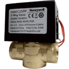 Válvula de Control Eléctrica / 2 Vías / Retorno por Resorte / DN25 / BSPT 1\" / 220 V CA / Fan Coil