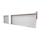Puerta de Garage Seccional / Aislamiento Térmico Superior / Panel Calibre 26 / Poliuretano 43 mm / Densidad 45 kg/m³ / 5 Secciones 7 Cuadros / Estilo Americano