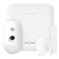 (AX PRO) KIT de Alarma AX PRO con GSM (3G/4G) / Incluye: 1 Hub / 1 Sensor PIR con Cámara / 1 Contacto Magnético / 1 Control Remoto / WiFi / Compatible con Hik-Connect P2P