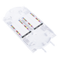 Charola de Empalme para Fibra Óptica / 24 Empalmes por Fusión / Capacidad 144 Núcleos / IP68 / -40°C a +65°C / Φ220x480 mm