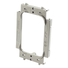 Adaptador Atornillable para Faceplate / PVC Gris / 2.75 in x 4 in / 0.33 ft / Montaje Atornillado