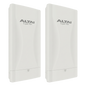 Kit de 2 Unidades del Punto de Acceso WiFi 6 con Antena Sectorial de 80° de Apertura, Cobertura de Hasta 600 m, MIMO 2x2, Doble Banda, Hasta 574 Mbps en 2.4 GHz y Hasta 2402 Mbps en 5 GHz, Administ