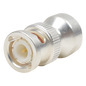 Adaptador UNIDAPT Hembra a BNC Macho. Plata / Oro / Teflón.