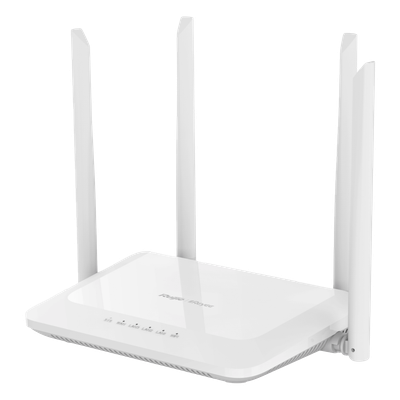 Home Router Inalámbrico Wi-Fi 5 Doble Banda, 1 Puerto Wan 10/100 y 3 Puertos Lan 10/100 Hasta 1,200 Mbps