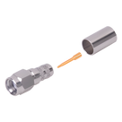 Conector SMA Macho / Anillo Plegable / 50 Ω / 12.4 GHz / VSWR ≤1.3 / Cables RG-8/X y LMR-240
