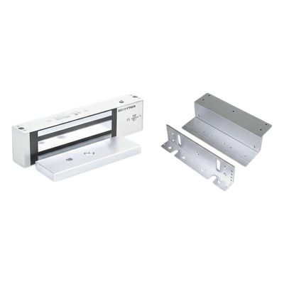 Kit Para Control de Acceso Incluye Chapa Magnética de 1200 Lbs / Montaje En Z y L /  Uso Interior / Certificación UL