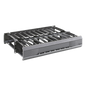 Organizador de Cables Horizontal CableTek, Doble (Frontal y Posterior), Para Rack de 19in, 2 UR