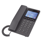 Teléfono IP Hotelero / Wi-Fi 6 Dual Band / 2 Líneas SIP / Pantalla LCD Color / 3 Vías Conferencia / USB-C Carga Rápida