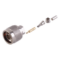 Conector N Macho de anillo plegable para cable RG-174/U, BELDEN 8216.