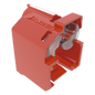 Kit de 10 Dispositivos Recubiertos para Impedir Desconexión de Plug RJ45, Color Rojo, Incluye Herramienta para Instalar/Retirar