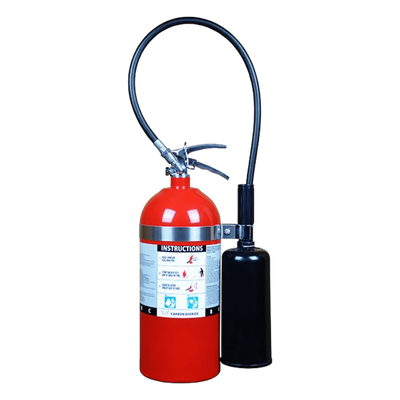 Extintor de CO2/10 lb (4.54 kg) / Clase B y C / UL Listado