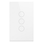 (Wifi) Apagador switch inalámbrico WIFI, control de 3 regresos de carga, 110V