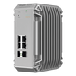 Switch Industrial PoE hasta , Ideal para temperaturas Extremas y protección contra descargas, 4 Puertos Gigabit PoE 802.3 af/at, 2 puertos SFP Administrable Cloud