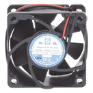 Ventilador Axial Anticondensante / 60 x 60 x 25 mm / 12 Vcc / 4390 RPM / 25.0 CFM / Unión Sellada
