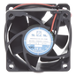 Ventilador Axial Anticondensante / 60 x 60 x 25 mm / 12 Vcc / 4390 RPM / 25.0 CFM / Unión Sellada
