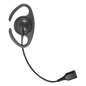 â€‹Auriculares de gancho en forma de \"C\" con cable de fibra trenzada y conector SNAP. Requiere micrófono de solapa de 1 o 2 hilos de la Serie SNAP.