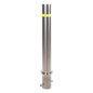 Bolardo Fijo de Acero Inoxidable de 900 mm de Altura / Ideal para aplicaciones delimitaciones de automóviles
