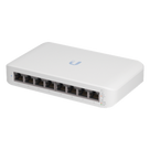 Switch Administrable PoE / 8 Puertos Gigabit / 4 Puertos PoE+ 802.3at / 52 W / 8 Gbps / Compacto