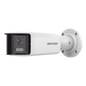 [FlexVu] [PROTECCIÓN ACTIVA] Bala IP 4 Megapixel / 2 Lentes de Lente 2.8 mm (Imagen Panorámica 180°) / 40 mts IR / Exterior IP67 / Luz Intermitente y Alerta de Audio / Audio Bidireccional / ACUSENS