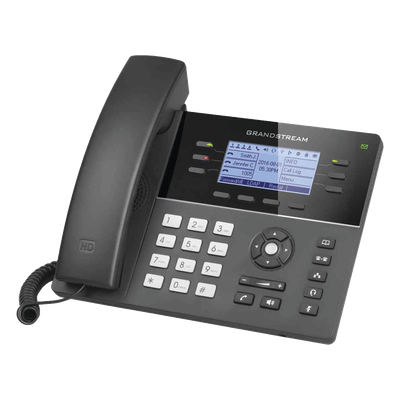Teléfono IP WiFi Gama media de 6 Líneas con 4 teclas de función, 24 teclas de extensión BLF digital y conferencia de 5 vías PoE
