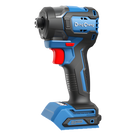 Atornillador de Impacto / 1/4 in Hexagonal / 3 Velocidades hasta 3200 rpm / 3 Niveles de Par hasta 208 Nm / Motor Sin Escobillas / 20V