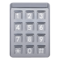 Teclado iluminado para porteros telefónicos DKS / Compatible con porteros 1802-090